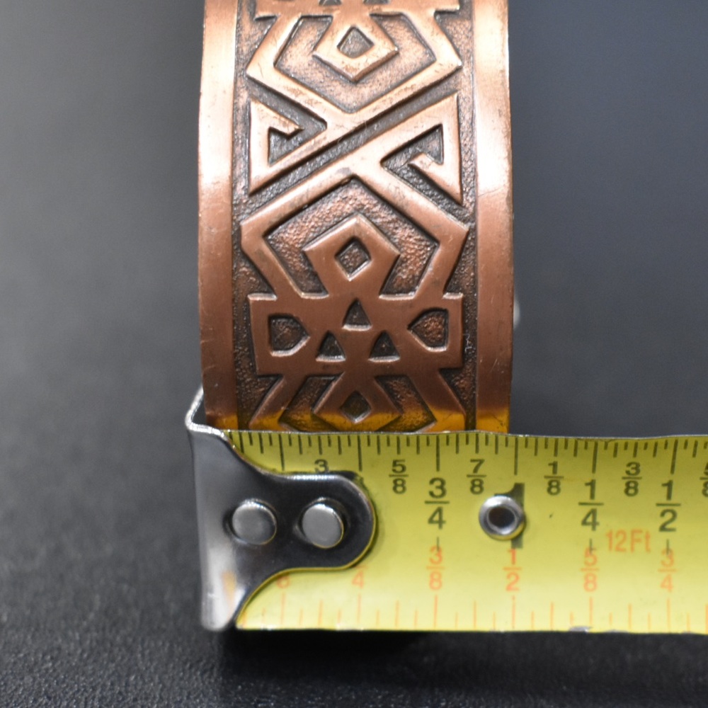 Solid Copper Bangle - image 3